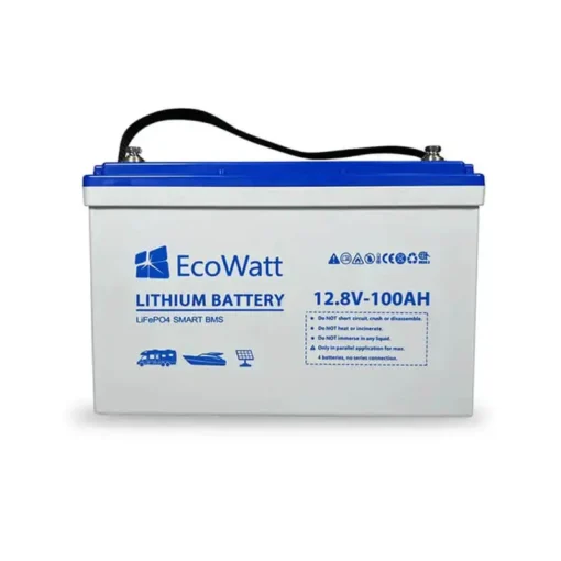 Ecowatt LiFePO4 Lithium Battery 12.8V