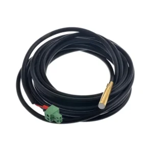 Remote temperature sensor with cable