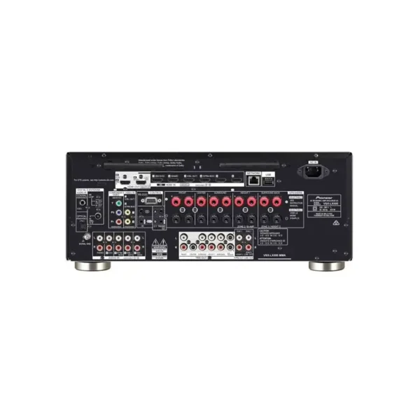 Pioneer 9.2 Channel AV Receiver Silver back