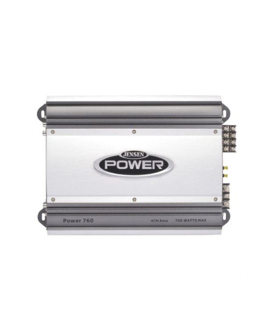 Jensen POWER760 Ενισχυτής Σκάφους Marine 4x75W / 2x220W (4Ω) (Τεμάχιο)