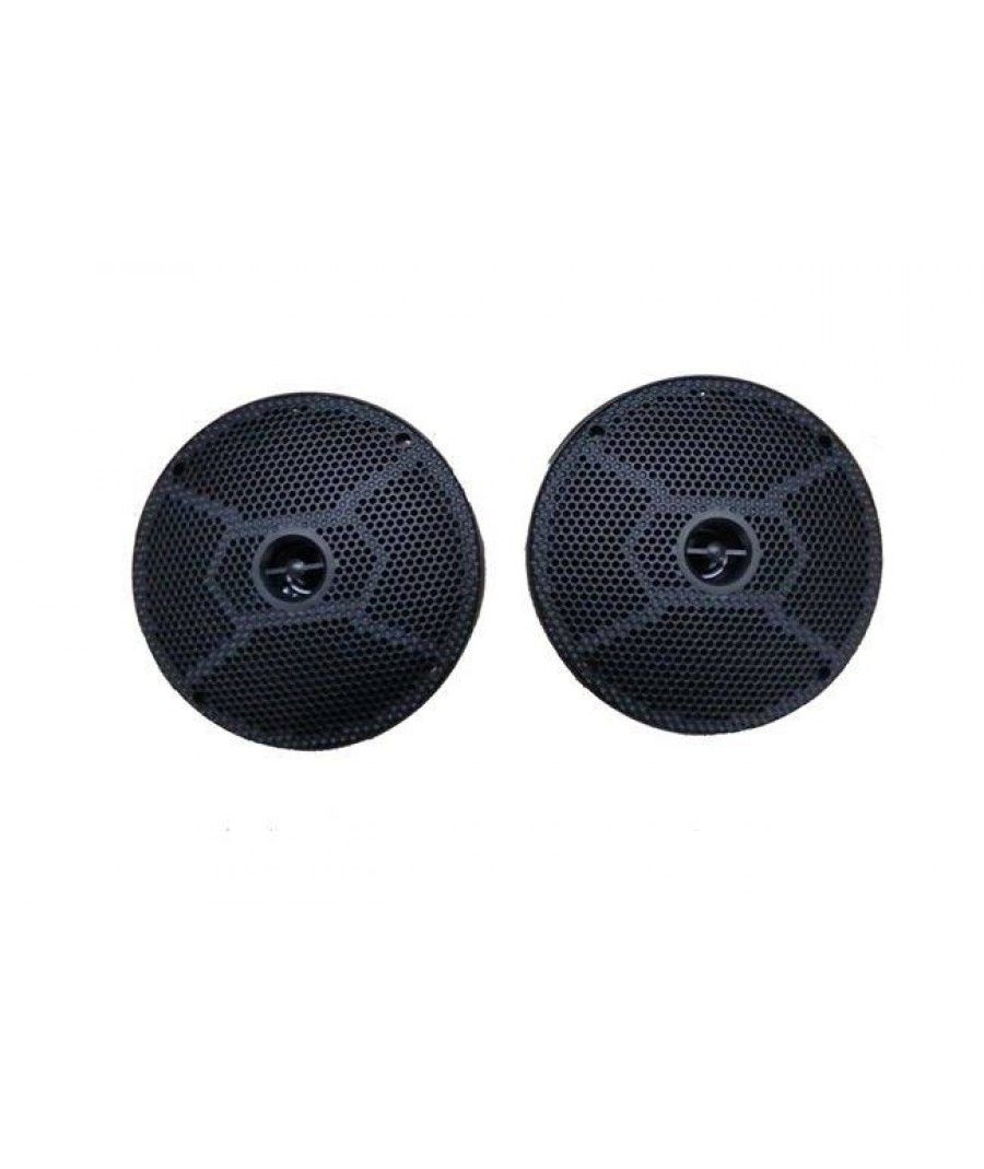 Hasda H-5106B Αδιάβροχα Ηχεία Σκάφους 6" Μαύρα (Ζεύγος)