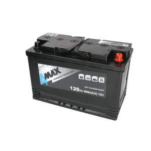4MAX Battery 12V 120Ah/900A (R+ Standard terminal)