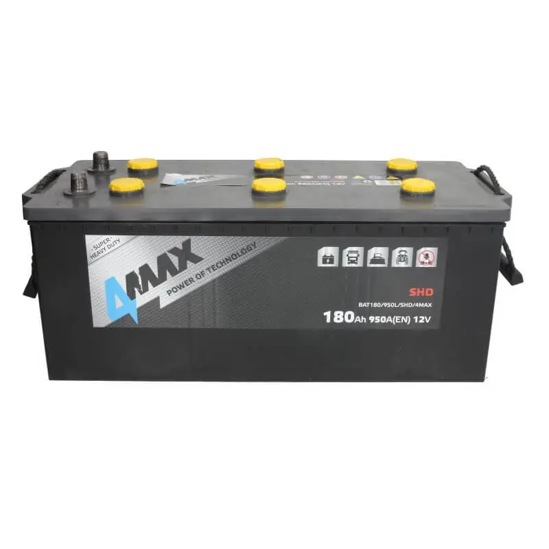 4MAX Battery 12V 180Ah/950A SHD (L+ Standard terminal) - Image 2