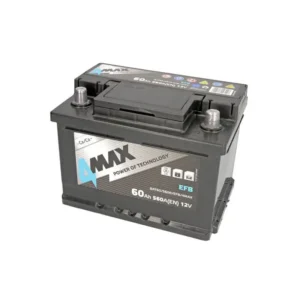 4MAX Battery 12V 60Ah/560A START&STOP EFB (R+ standard terminal)