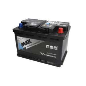 4MAX Battery 12V 77Ah/760A (R+ standard terminal)
