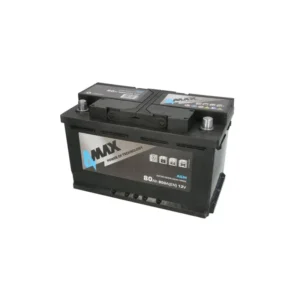 4MAX Battery 12V 80Ah/800A START&STOP AGM (R+ standard terminal) 315x175x190 B13 (agm/starting)