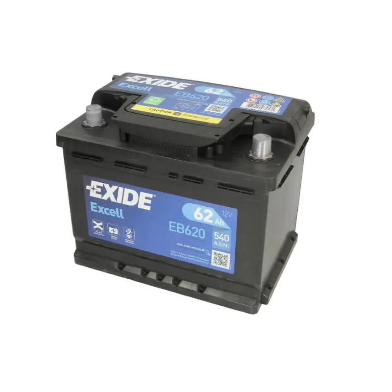 EXIDE Battery 12V 62Ah/540A EXCELL (R+ en)