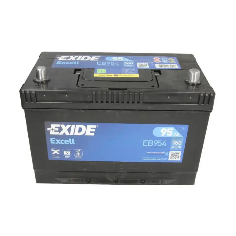 EXIDE Battery 12V 95Ah/760A EXCELL (R+ en) - Image 2