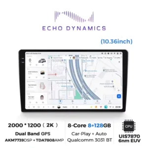 Echo Dynamics D7 10.36 inch HD touch screen Android multimedia player Universal 8/128G