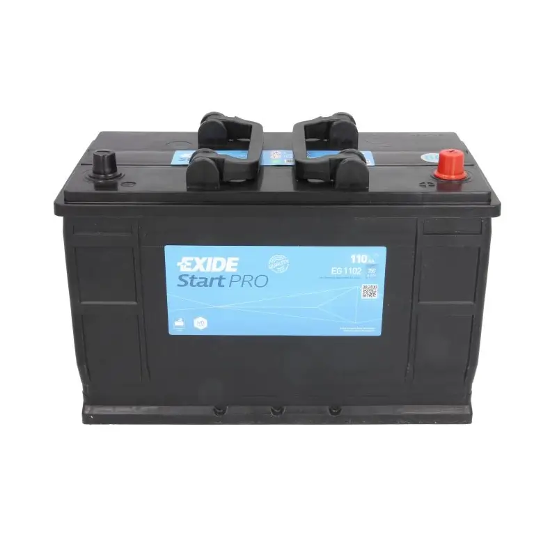 Exide Battery 12V 110Ah/750A STARTPRO (R+ Standard terminal) 349x175x235 B01 - fitting flange 10.5 mm (Starting) - Image 2