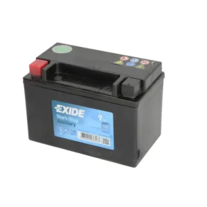 EXIDE Battery 12V 9Ah/120A AGM; AUXILIARY (L+ motorcycle terminal m12)