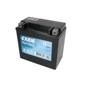 EXIDE Battery 12V 13Ah/200A AGM; AUXILIARY (L+ motorcycle terminal m12)