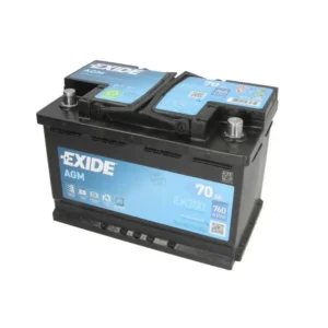 EXIDE Battery 12V 70Ah/760A START&STOP AGM (R+ standard terminal)