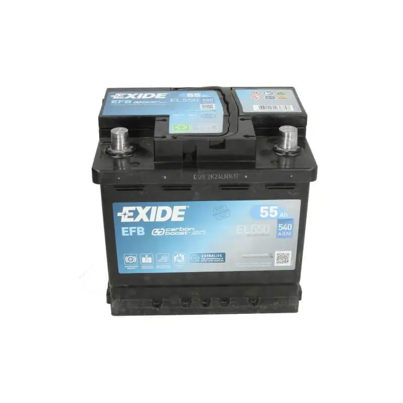 EXIDE Battery 12V 55Ah/540A START&STOP EFB (R+ standard terminal) - Image 2
