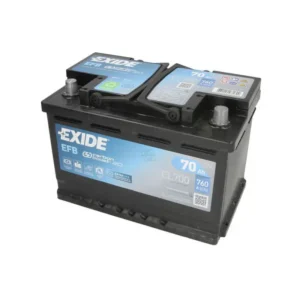 EXIDE Battery 12V 70Ah/760A START&STOP EFB (R+ standard terminal)