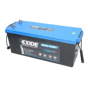 EXIDE Battery 140Ah/700A DUAL AGM; MARINE/RV (L+ Standard terminal)