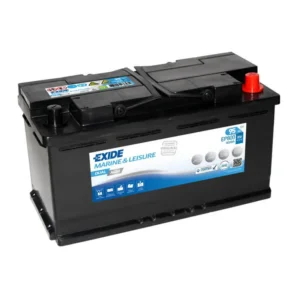 EXIDE Battery 12V 92Ah/850A DUAL AGM; MARINE/RV (R+ standard terminal)
