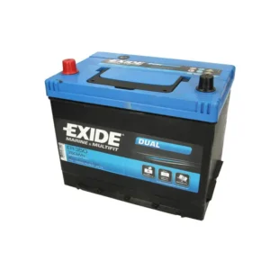 EXIDE Battery 12V 80Ah/510A DUAL; MARINE/RV (L+ standard terminal)