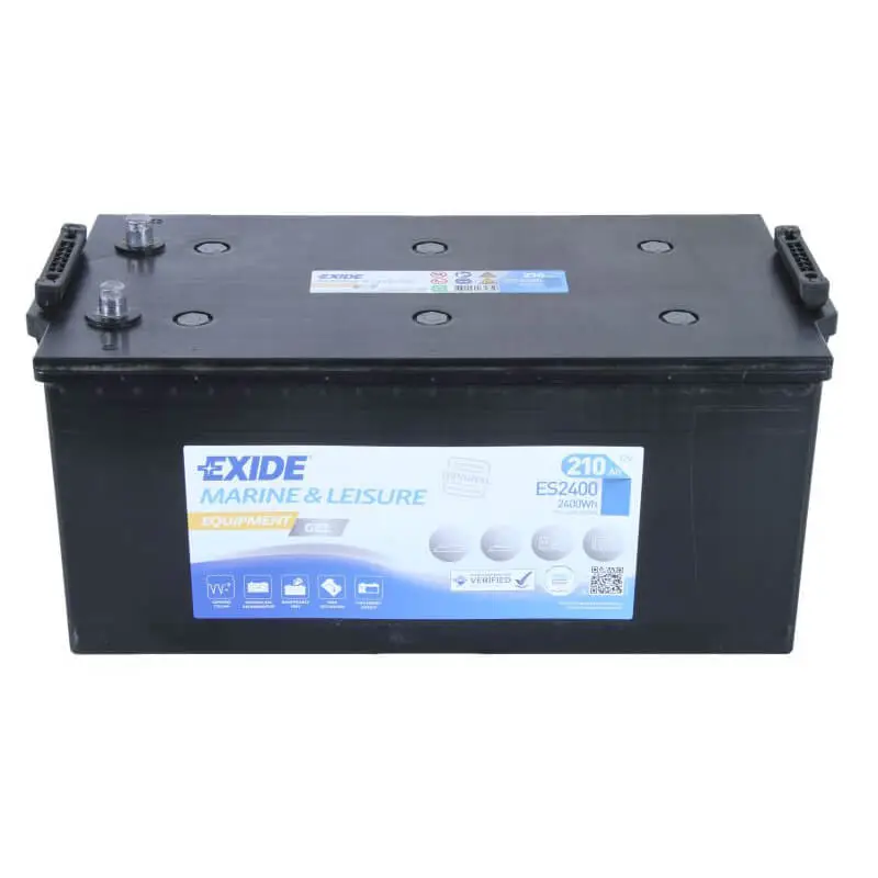 Exide Battery 12V 210Ah/1030A EQUIPMENT; GEL; MARINE/RV (L+ Standard terminal) - Image 2