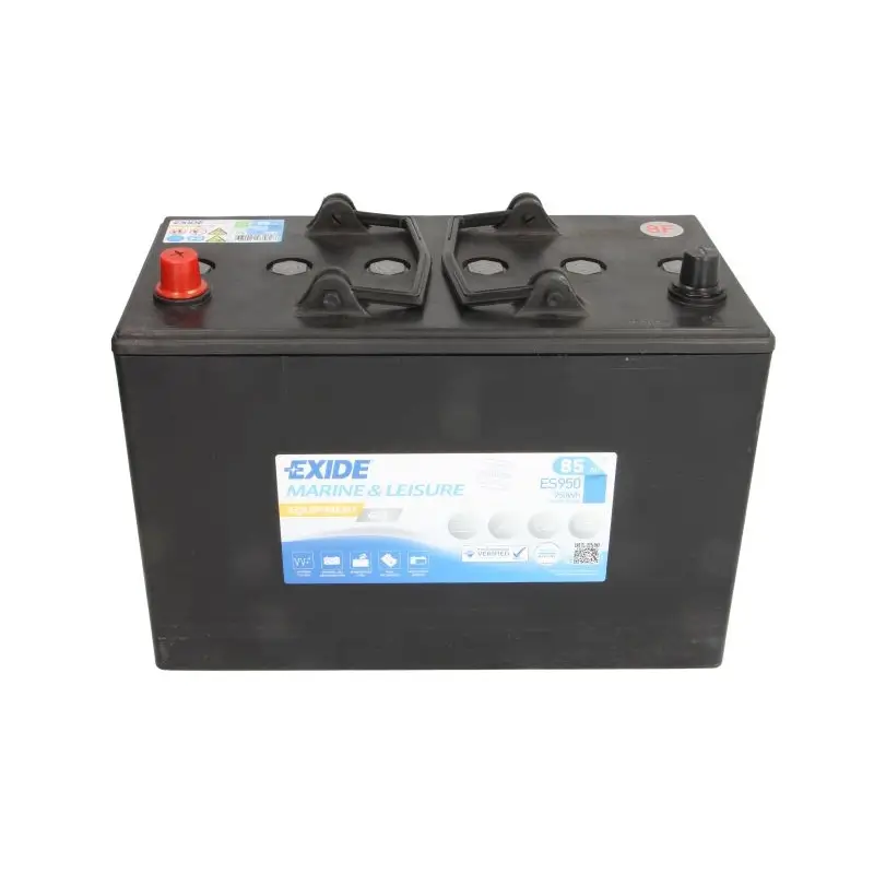 EXIDE Battery 12V 85Ah/460A EQUIPMENT; GEL; MARINE/RV (L+ standard terminal)