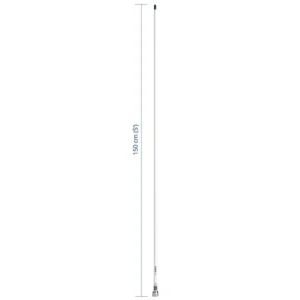 Scout QUICK 2 - Scout 3 db VHF Fiberglass Antenna 1,5 m (5’) length
