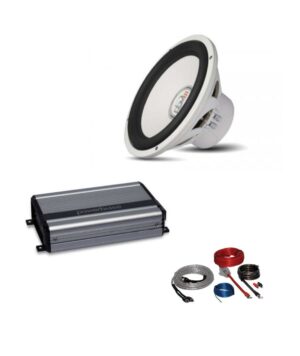 Powerbass XL-1240MF+XL-2205M+EPK10 Πακέτο Ήχου Σκάφους με Subwoofer, Ενισχυτή και Καλωδίωση (Σετ)