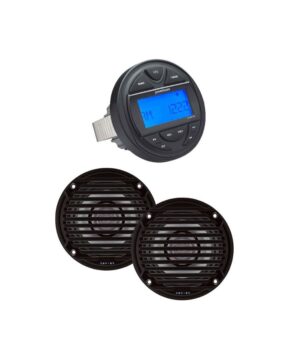 Marine Πακέτο MC-100+MS5006B με Πηγή Powerbass MC-100 και 2 Ηχεία και Jensen MS5006B (Σετ)