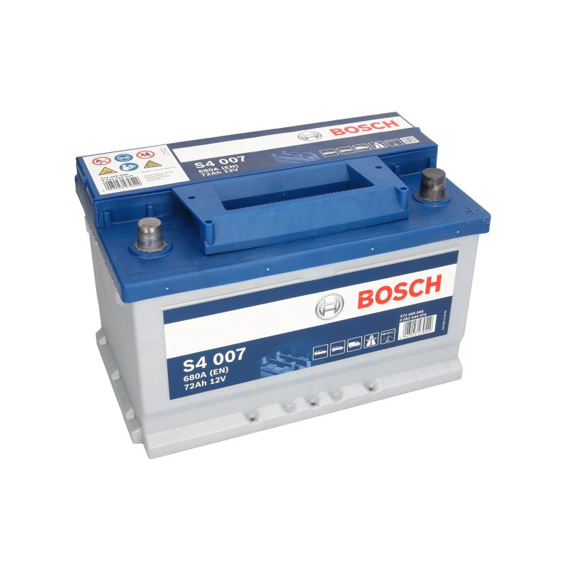 Battery BOSCH 12V 72Ah/680A S4 (R+ standard terminal) 278x175x175 (starting) - Image 3