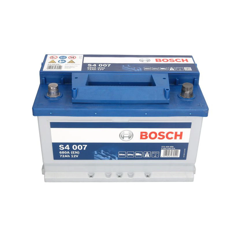 Battery BOSCH 12V 72Ah/680A S4 (R+ standard terminal) 278x175x175 (starting) - Image 2