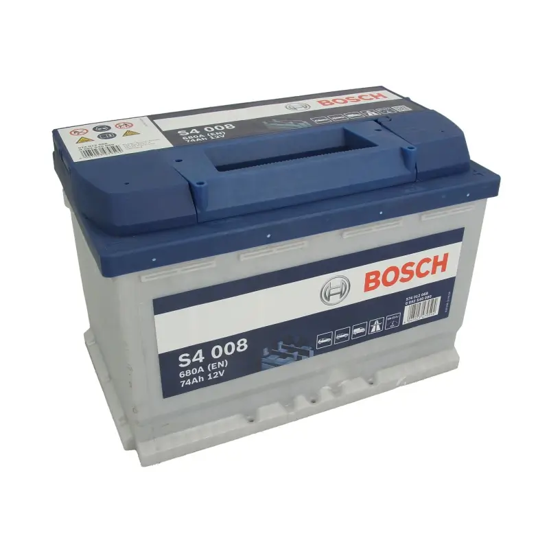 Battery BOSCH 12V 74Ah/680A S4 (R+ standard terminal) 278x175x190 B03 - fitting flange 10.5 mm (starting) - Image 3