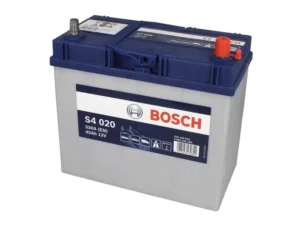Battery BOSCH 12V 45Ah/330A S4 (R+) 238x129x227 B00 - no fitting flange (starting)