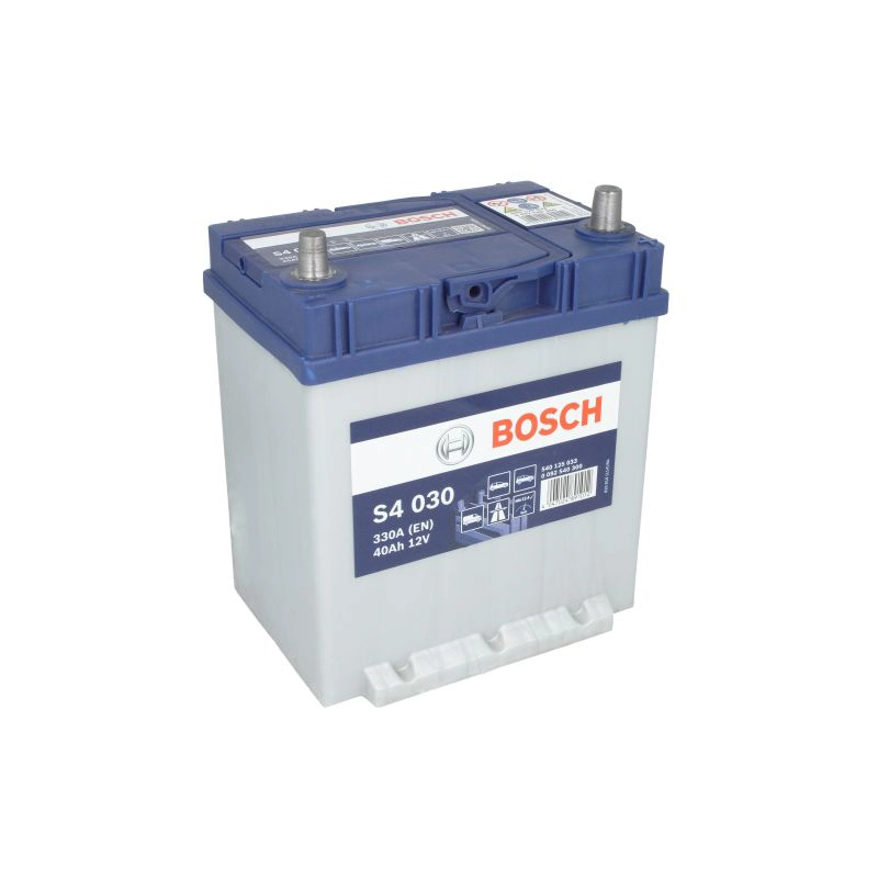 Battery BOSCH 12V 40Ah/330A S4 (R+) 187x127x227 B00 - no fitting flange (starting) - Image 3