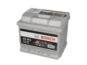Battery BOSCH 12V 52Ah/520A S5 (R+ standard terminal) 207x175x175 B00 - no fitting flange (starting)