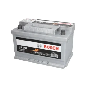 Battery BOSCH 12V 74Ah/750A S5 (R+ standard terminal) 278x175x175 B00 - no fitting flange (starting)