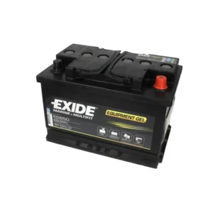 Battery EXIDE 12V 56Ah/460A EQUIPMENT; GEL; MARINE/RV (R+ standard terminal) 278x175x190