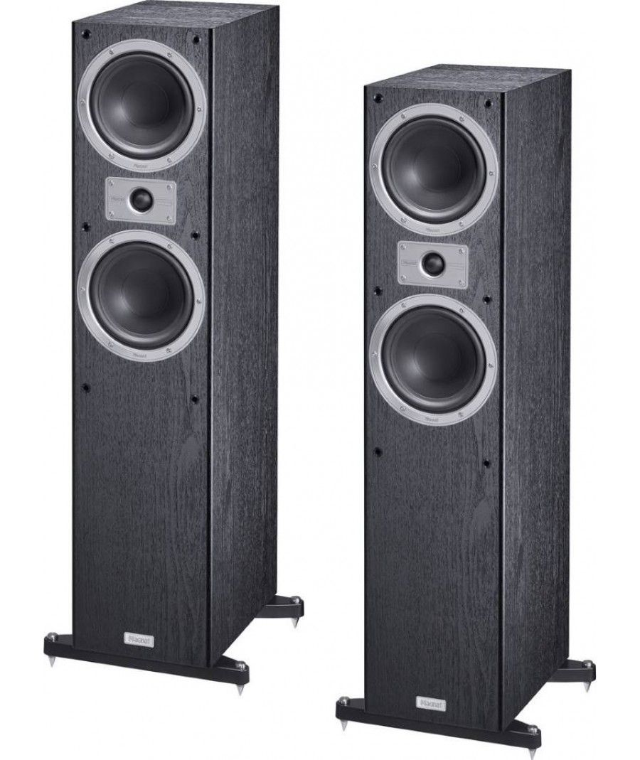 Magnat Tempus 55 Επιδαπέδια Ηχεία 6.5'' 2.5 Δρόμων Μαύρα (Ζεύγος)