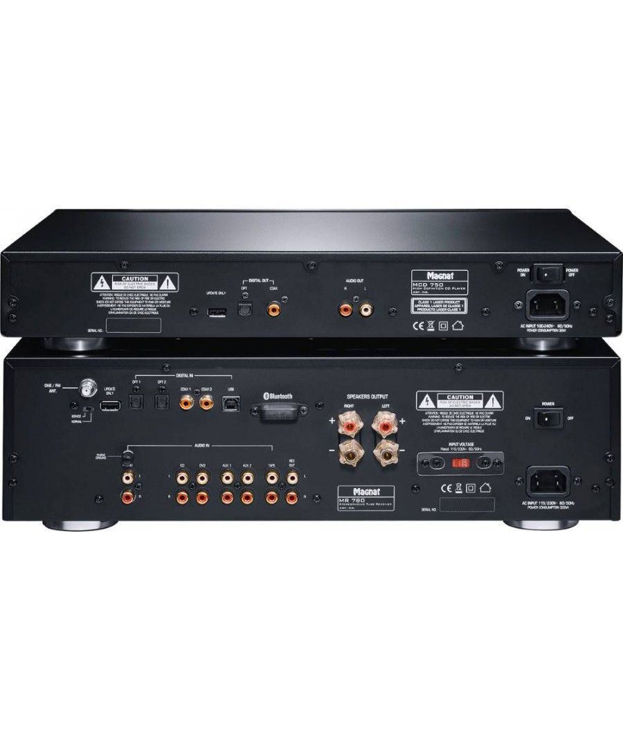 Magnat MR 780 Hybrid Στερεοφωνικός Ενισχυτής HI-Fi Μαύρο (Τεμάχιο) - Image 2
