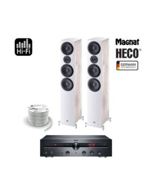 Magnat & Heco Aurora Big Πακέτο Hi Fi με Ενισχυτή Magnat MR 750 και Ηχεία Δαπέδου Heco Aurora 700 (Σετ)