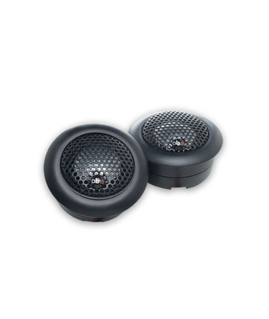 Powerbass L-1A Tweeter με θόλο αλουμινίου 1" 50W RMS (Ζεύγος)