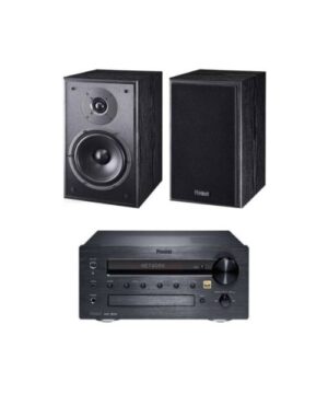 Magnat Πακέτο Ήχου με Πηγή MC 200 και Ηχεία Βιβλιοθήκης Monitor S30 Μαύρα (Σετ)