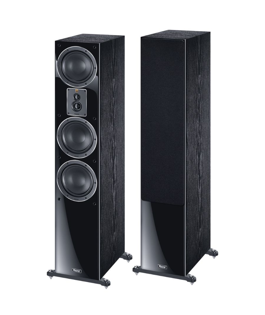 Magnat Signature 507 Επιδαπέδια Ηχεία Hi-Fi Τεσσάρων Δρόμων Μαύρα (Ζεύγος)