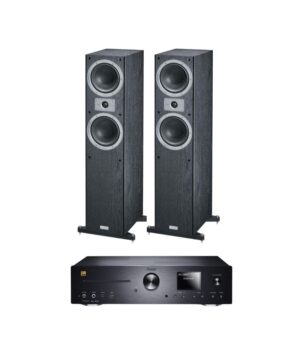 Magnat Πακέτο High-End Stereo Ενισχυτής MC 400 με Ηχεία Δαπέδου Tempus 55 Μαύρο (Σετ)