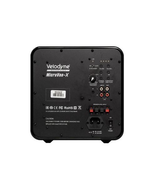 Velodyne Acoustics MicroVee X Active Subwoofer 6,5'' Black Gloss - Image 4