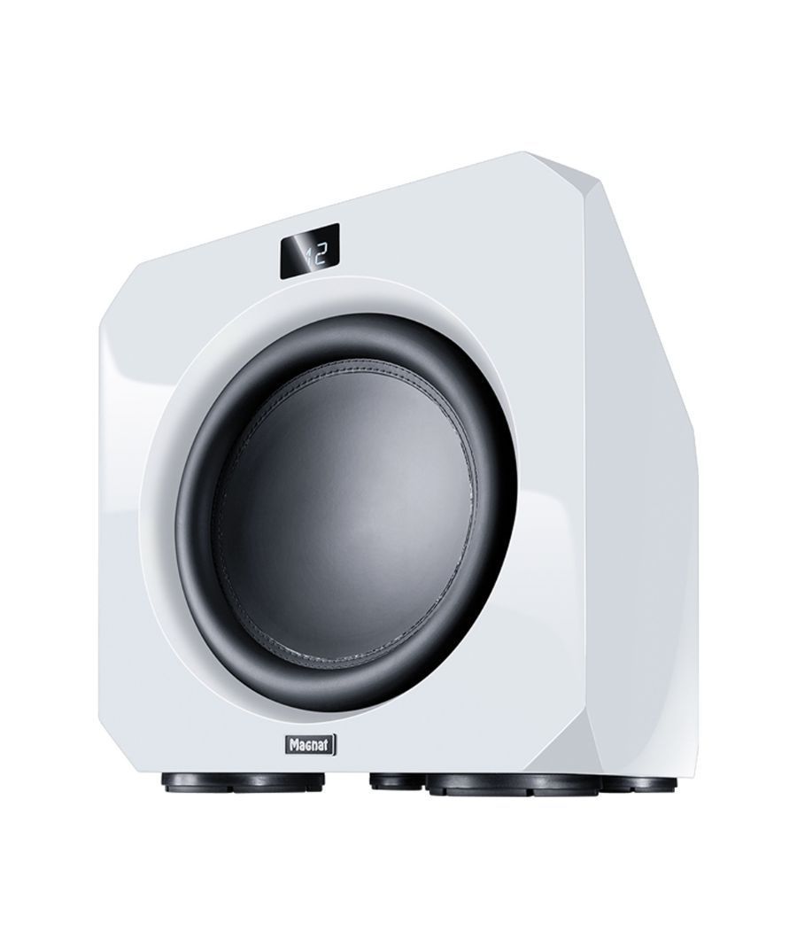 Magnat Omega CS12 12" Ενεργό Subwoofer 525W RMS Piano White (Τεμάχιο) - Image 5