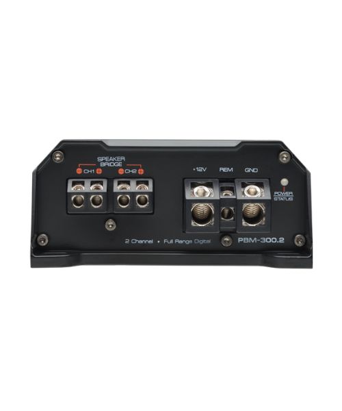 Powerbass PBM-300.2 Mini Ενισχυτής Αυτοκινήτου 2 Καναλιών 2x 75W RMS - Image 2
