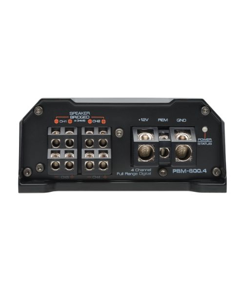 Powerbass PBM-600.4 Mini Ενισχυτής Αυτοκινήτου 4 Καναλιών 4x 75W RMS - Image 2