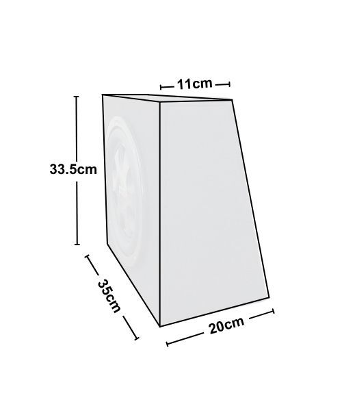 Powerbass S-10T-SBSLIM Slim Subwoofer Αυτοκινήτου 10" με Καμπίνα (Τεμάχιο) - Image 4