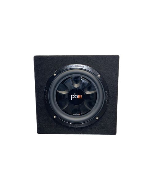Powerbass S-10T-SBSLIM Slim Subwoofer Αυτοκινήτου 10" με Καμπίνα (Τεμάχιο) - Image 2