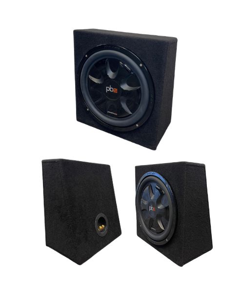 Powerbass S-12T-SBSLIM Slim Subwoofer Αυτοκινήτου 12" με Καμπίνα (Τεμάχιο) - Image 4