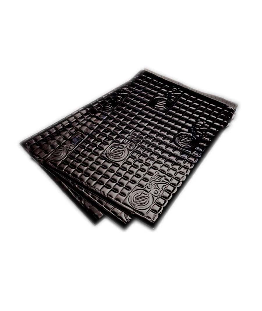 Silent Coat Black 3mm Bulk Αντικραδασμικό Φύλλο Αυτοκινήτου 375 x 250 mm / 2,81 τ.μ. (30 Τεμάχια)